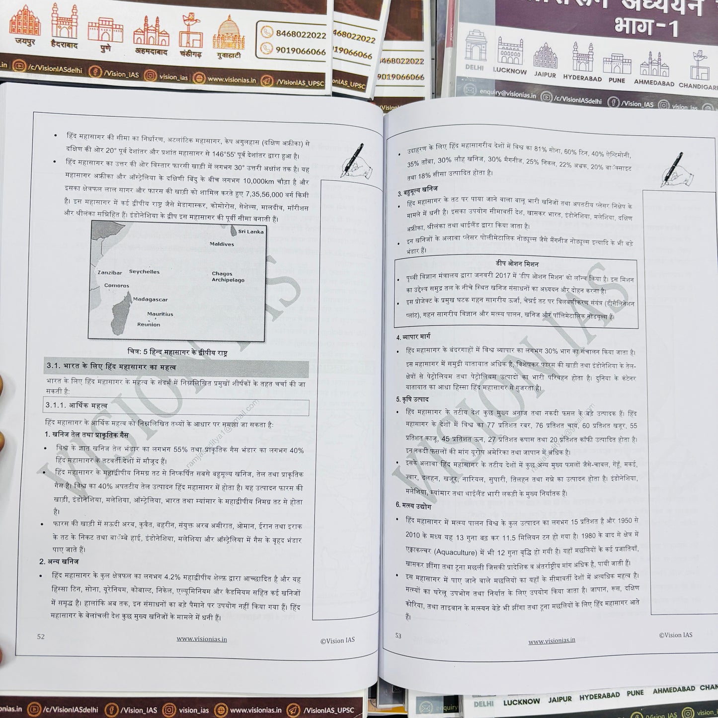 Vision IAS Hindi Medium Complete Notes | Latest 52 Booklets