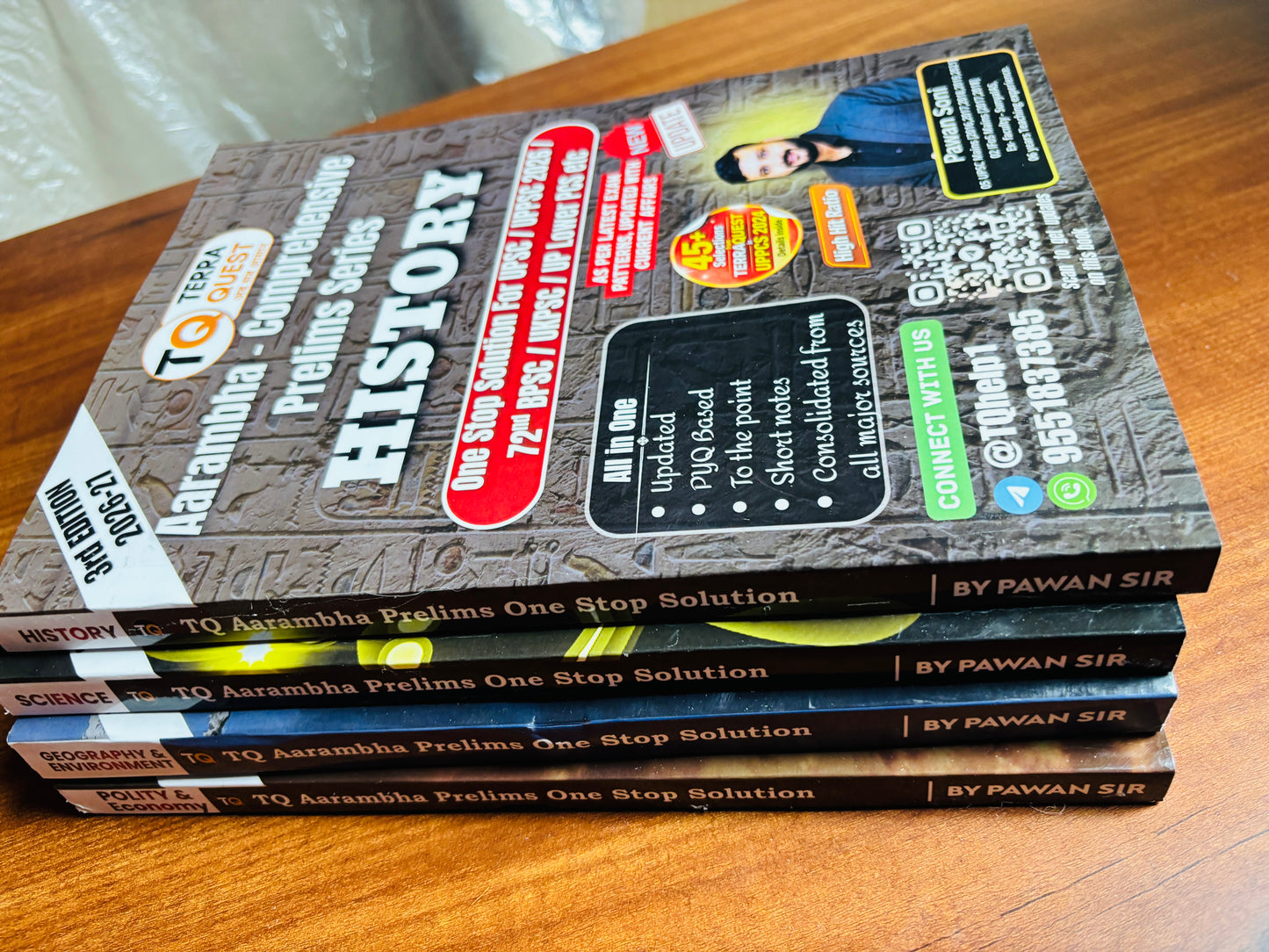 Terra Quest Prelims Study Material For UPPCS 2026 (English) | Prelims Notes for UPSC, UPPCS, BPSC, HPSC, UKPSC (4 Books)