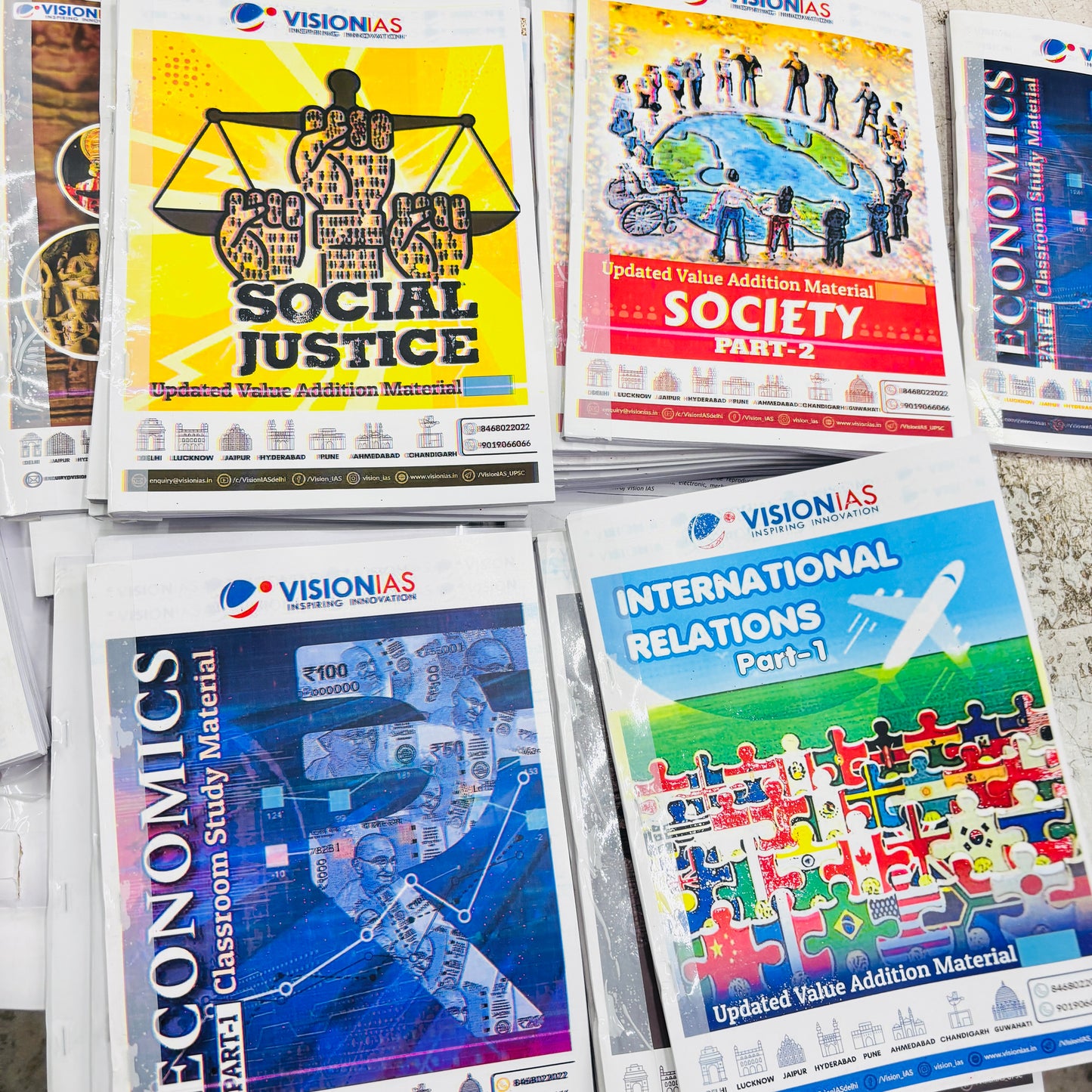 Vision IAS Notes (English) | 43 Booklets