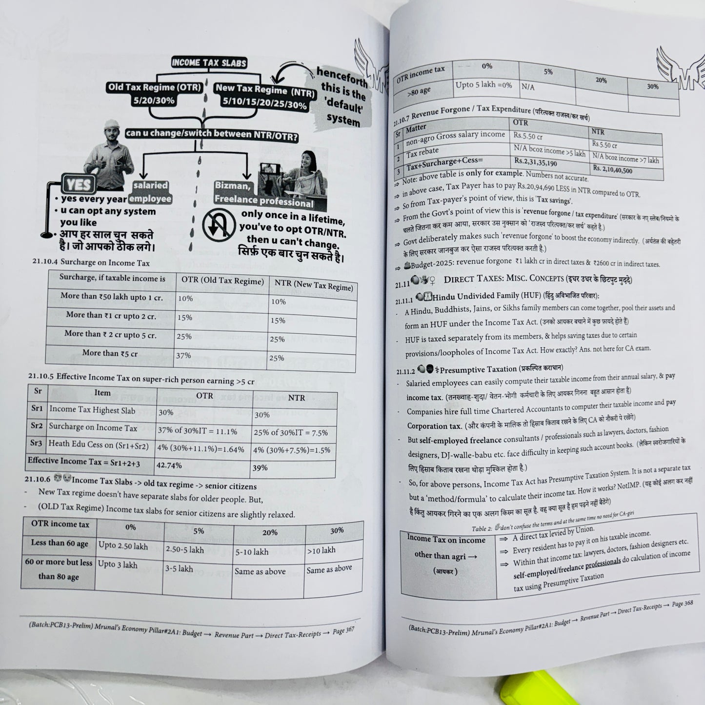 Mrunal Sir Economy Notes Combo (Prelims+Mains) 2025-26