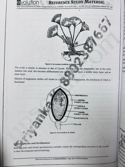 Evolution Botany Optional Notes | Best Botany Optional Notes for UPSC | 15 Booklets - English