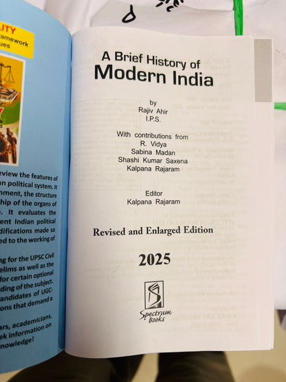 Modern History Spectrum Book in English - Latest Edition (100% Original Book)