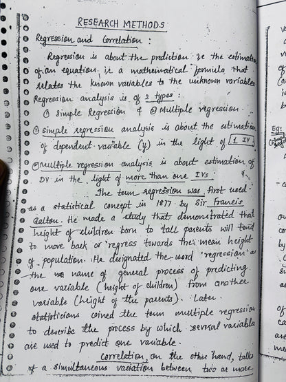 Vajiram & Ravi Mukul Pathak Psychology Optional Handwritten Notes | Best Psychology Notes for UPSC | 5 Booklets- English