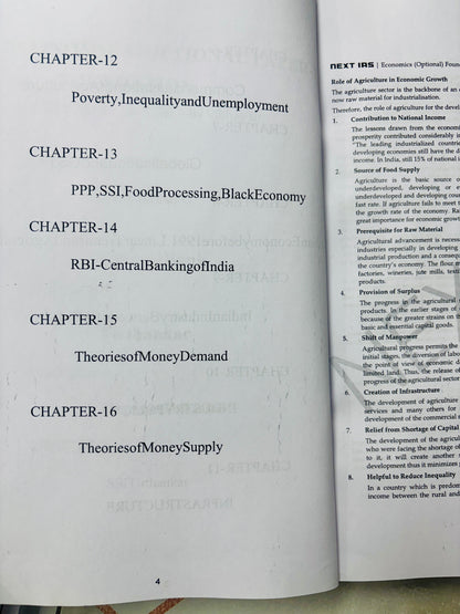Next IAS Vibhas Jha Sir Economy Optional Notes | Best Economy Optional Notes for UPSC | 2 Booklets- English