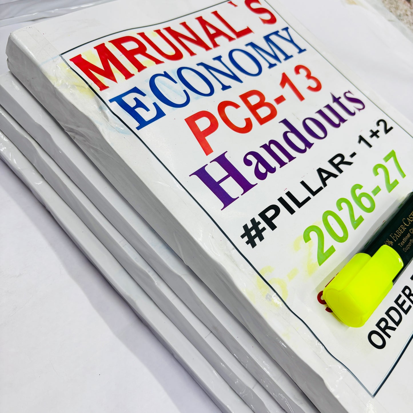 Mrunal Sir Economy Notes Combo (Prelims+Mains) 2025-26