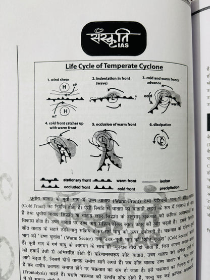Sanskriti IAS : Kumar Gaurav Geography Optional PRINTED Notes in Hindi | 7 Booklets - Hindi Medium