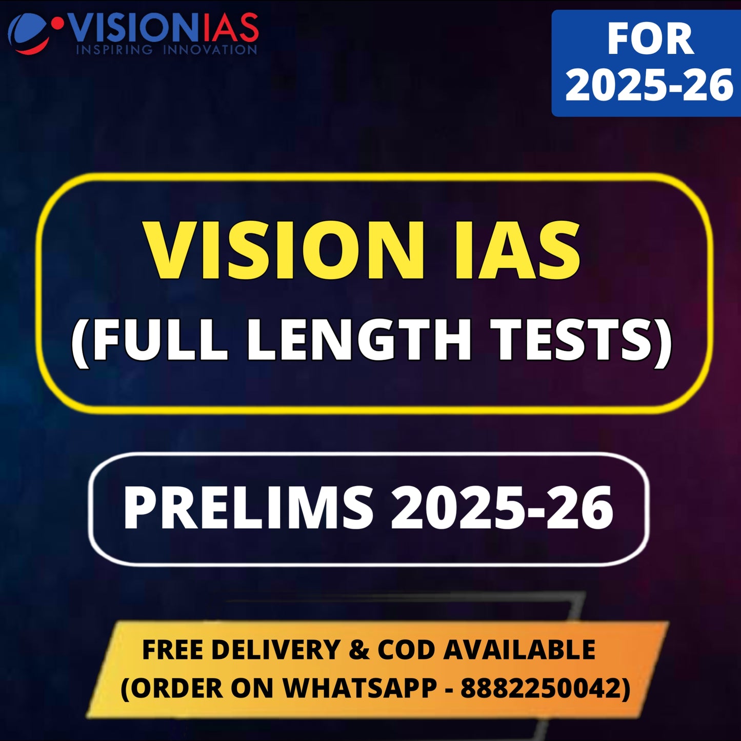Vision IAS 12 Full Length Tests in English (Test No : 24-35)