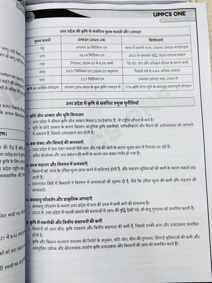 UPPCS One Mains Test Series Notes 2025 (Hindi) | 8 Tests - Hindi Medium