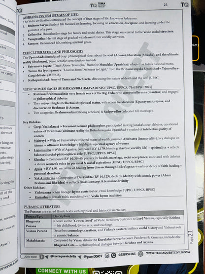 Terra Quest Prelims Study Material For UPPCS 2026 (English) | Prelims Notes for UPSC, UPPCS, BPSC, HPSC, UKPSC (4 Books)