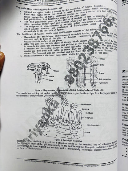 Evolution Botany Optional Notes | Best Botany Optional Notes for UPSC | 15 Booklets - English