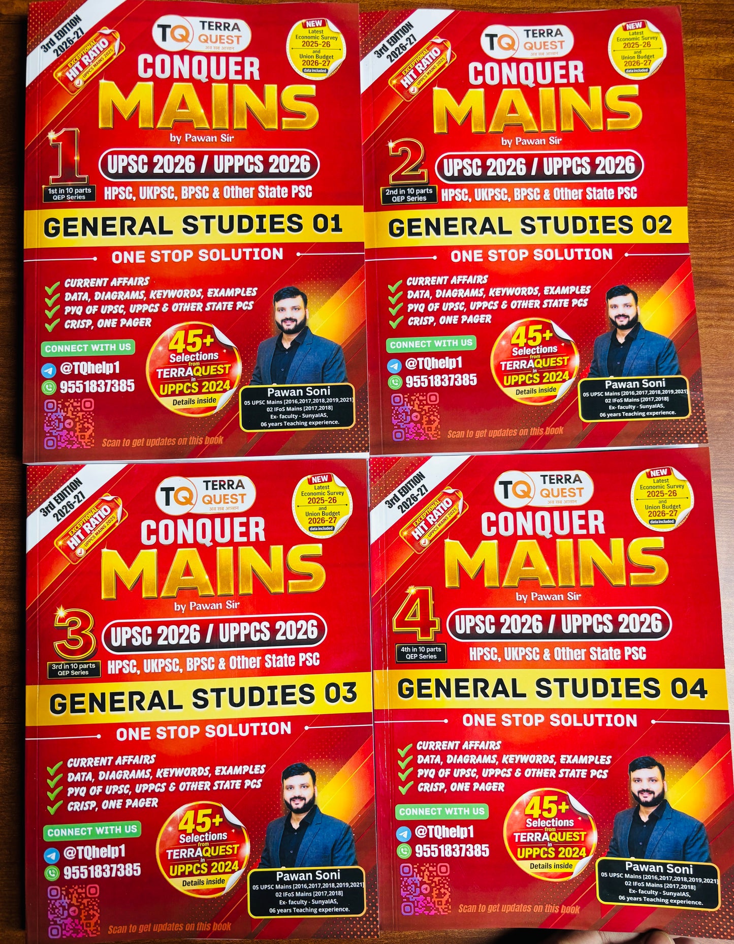 Terra Quest "Prelims+Mains" Complete Study Material For UPPCS 2026 (English)| Complete Notes for UPSC, UPPCS, BPSC, HPSC, UKPSC (14 Books)