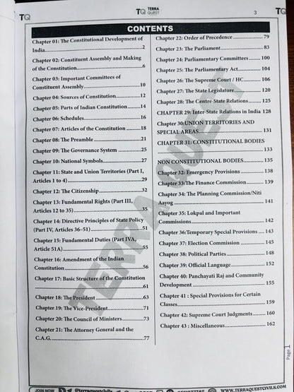 Terra Quest Prelims Study Material For UPPCS 2026 (English) | Prelims Notes for UPSC, UPPCS, BPSC, HPSC, UKPSC (4 Books)