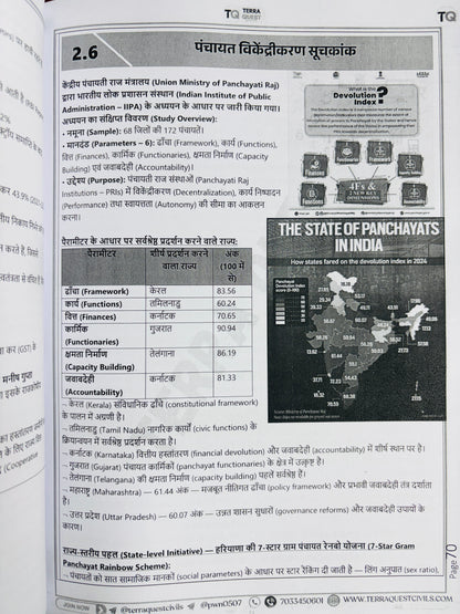 Terra Quest Mains Study Material For UPPCS & UPSC 2026 (Hindi)| Mains All Papers Notes for UPSC, UPPCS, BPSC, HPSC, UKPSC (10 Books - Hindi)