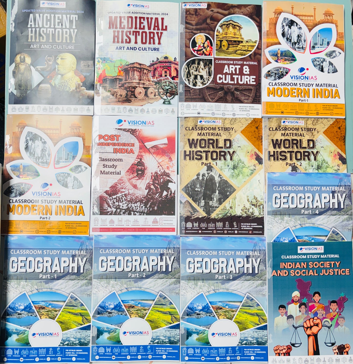 Vision IAS Complete Notes 2026 (Prelims+Mains+VAM)| Best UPSC Notes | 53 Booklets - English Medium