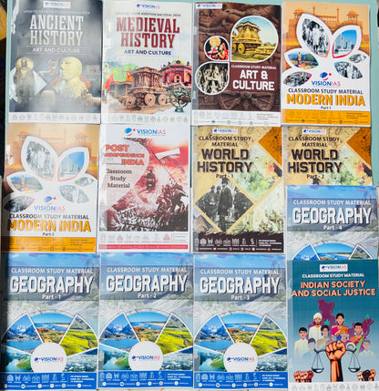 Vision IAS Complete Notes 2026 (Prelims+Mains+VAM)| Best UPSC Notes | 53 Booklets - English Medium