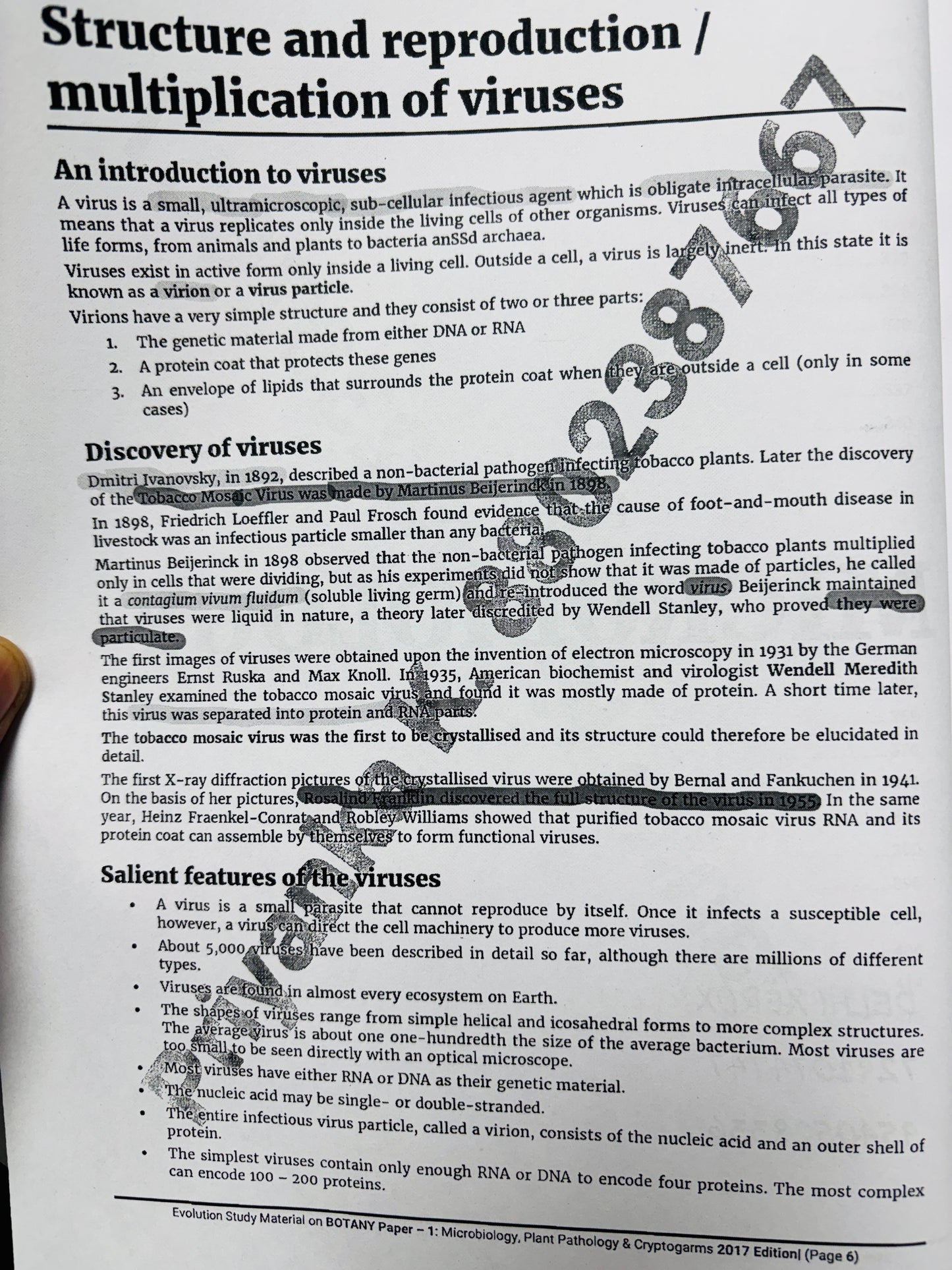 Evolution Botany Optional Notes | Best Botany Optional Notes for UPSC | 15 Booklets - English