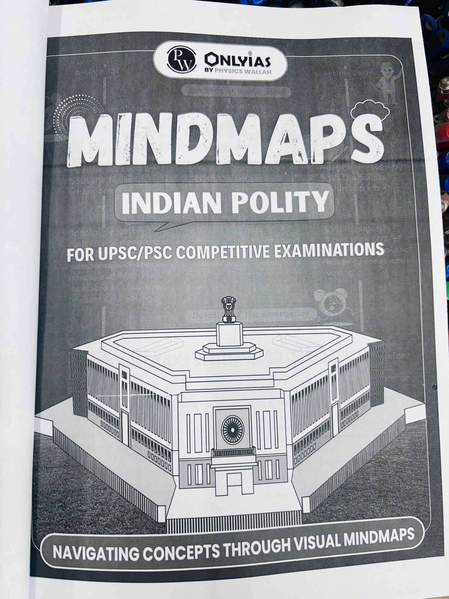 PW Only IAS Prelims Mindmaps | 6 Booklets - English Medium