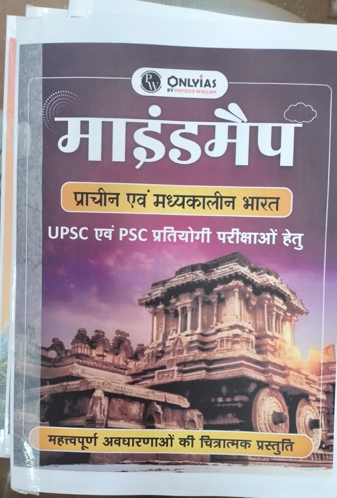 PW Only IAS Prelims Mindmaps | 6 Booklets - Hindi Medium