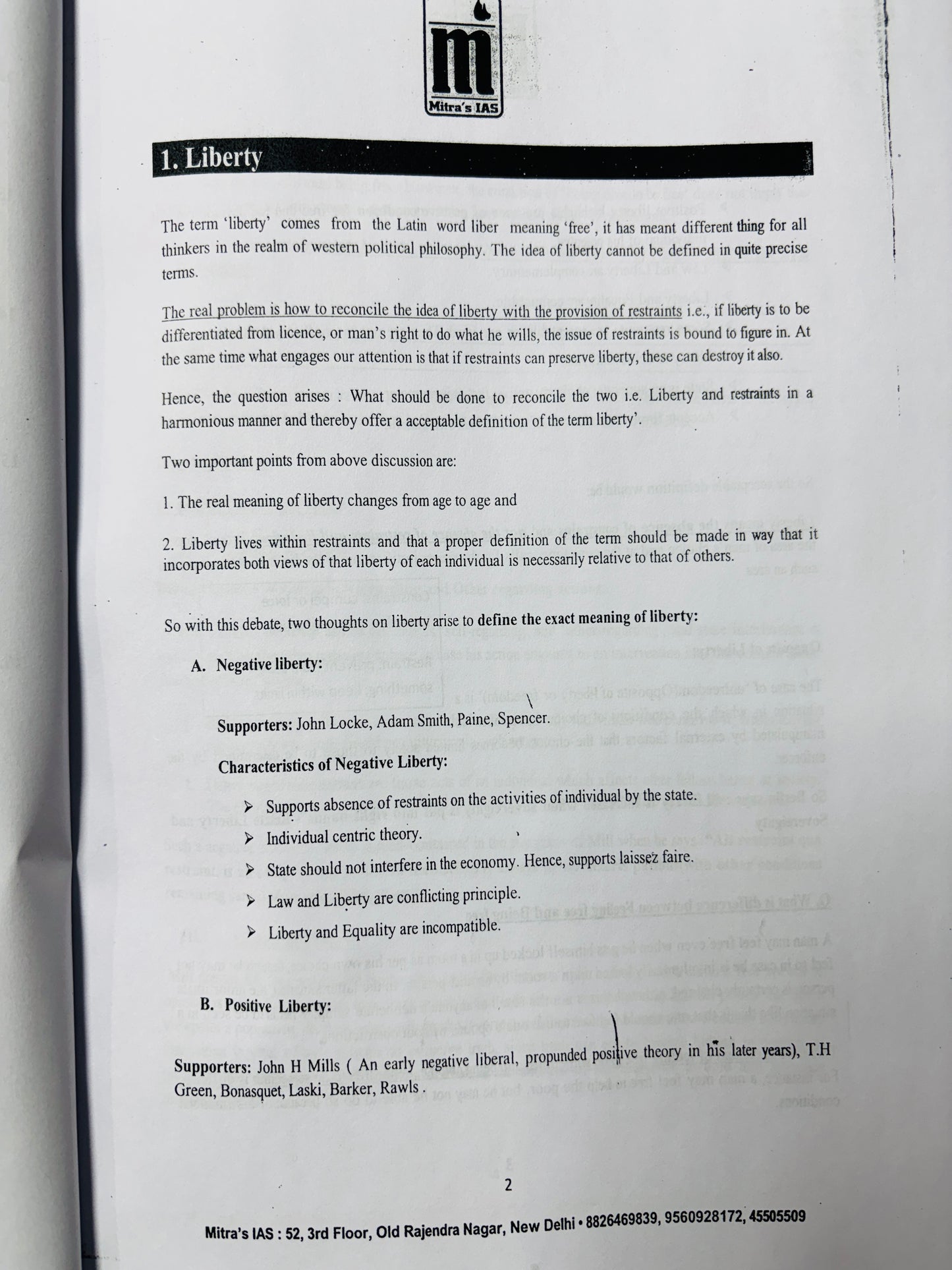 Mitra IAS Philosophy Optional Notes in English | Best Philosophy Notes for UPSC IAS | 4 Booklets - English Medium