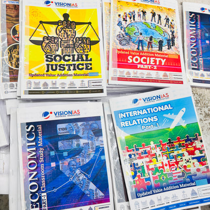 Vision IAS Notes (English) | 43 Booklets