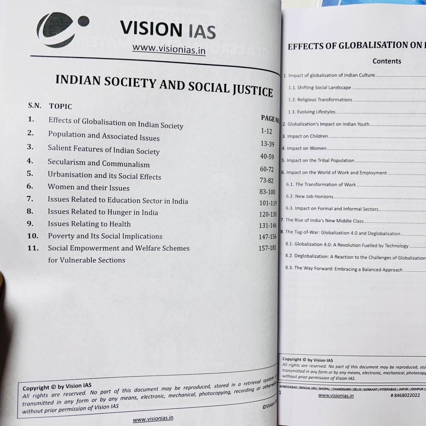 Vision IAS Complete Notes 2026 (Prelims+Mains+VAM)| Best UPSC Notes | 53 Booklets - English Medium