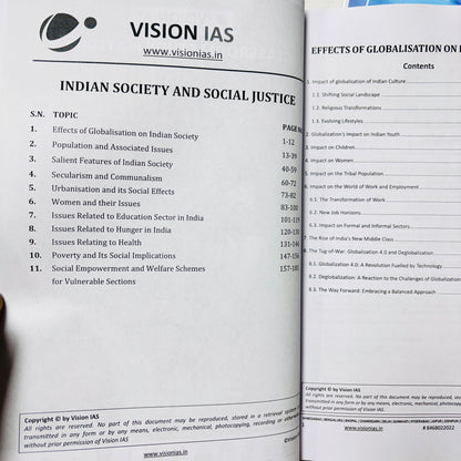 Vision IAS Complete Notes 2026 (Prelims+Mains+VAM)| Best UPSC Notes | 53 Booklets - English Medium