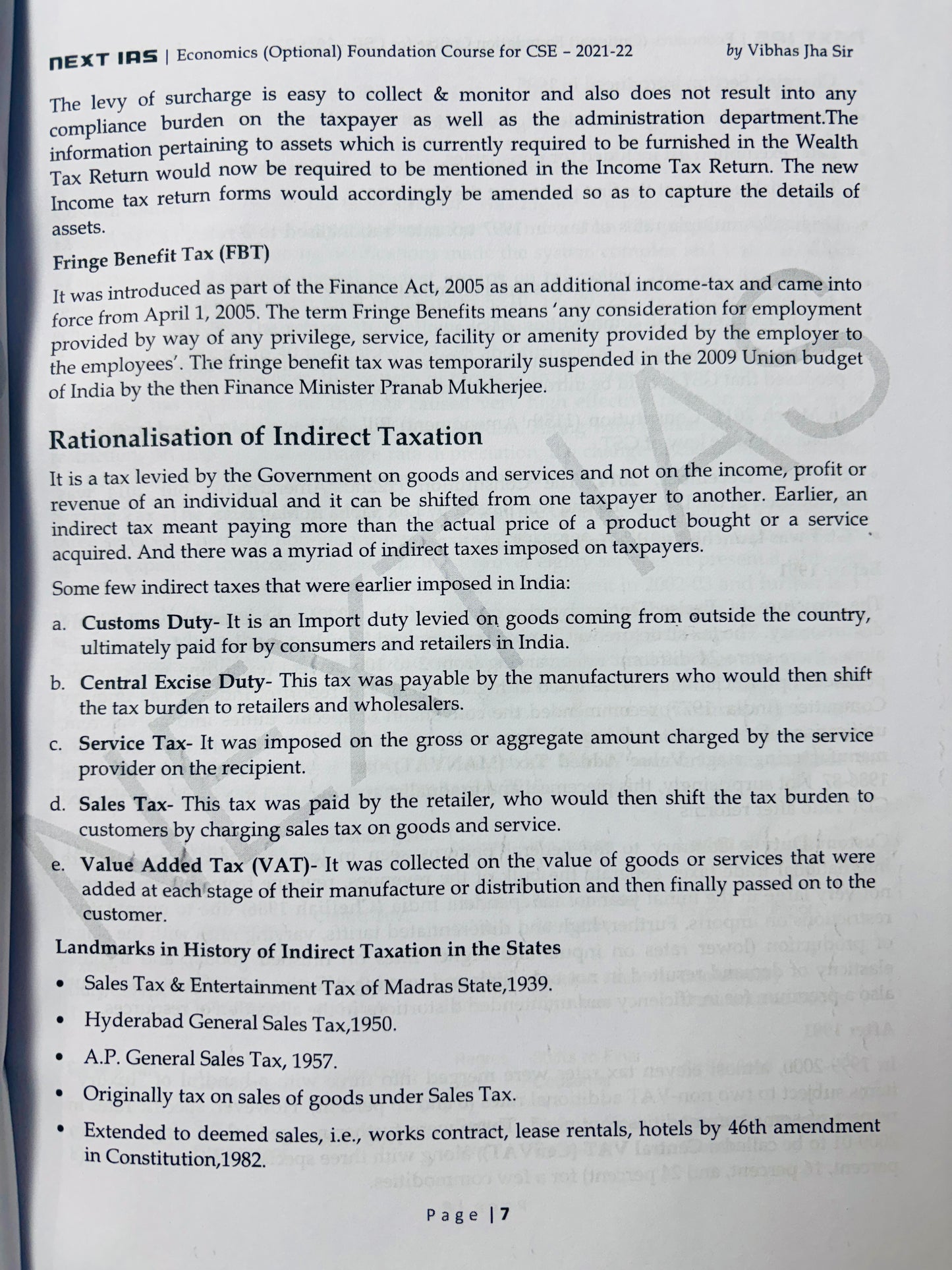 Next IAS Vibhas Jha Sir Economy Optional Notes | Best Economy Optional Notes for UPSC | 2 Booklets- English