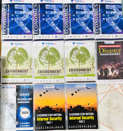 Vision IAS Complete Notes 2026 (Prelims+Mains+VAM)| Best UPSC Notes | 53 Booklets - English Medium