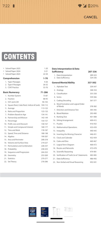 Arihant CSAT Book (English Medium) | Best UPSC CSAT Book For Prelims | (100% Original Book)