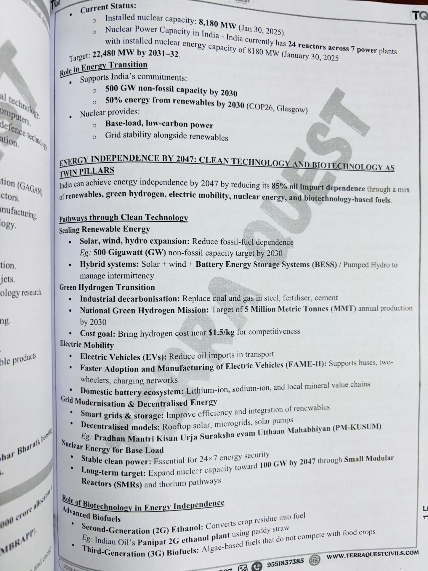 Terra Quest Mains Study Material For UPPCS & UPSC 2026 (English)| Mains All Papers Notes for UPSC, UPPCS, BPSC, HPSC, UKPSC (10 Books)