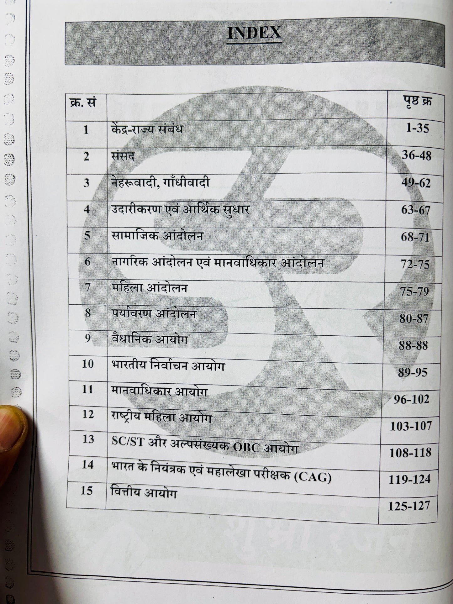 Shubhra Ranjan Hindi Medium PSIR Optional PRINTED Notes (7 Booklets)