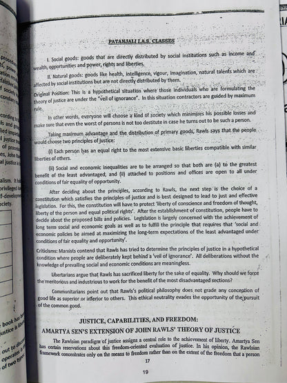 Patanjali IAS Philosophy Optional Notes in English | Best Philosophy Notes for UPSC IAS | 8 Booklets - English Medium