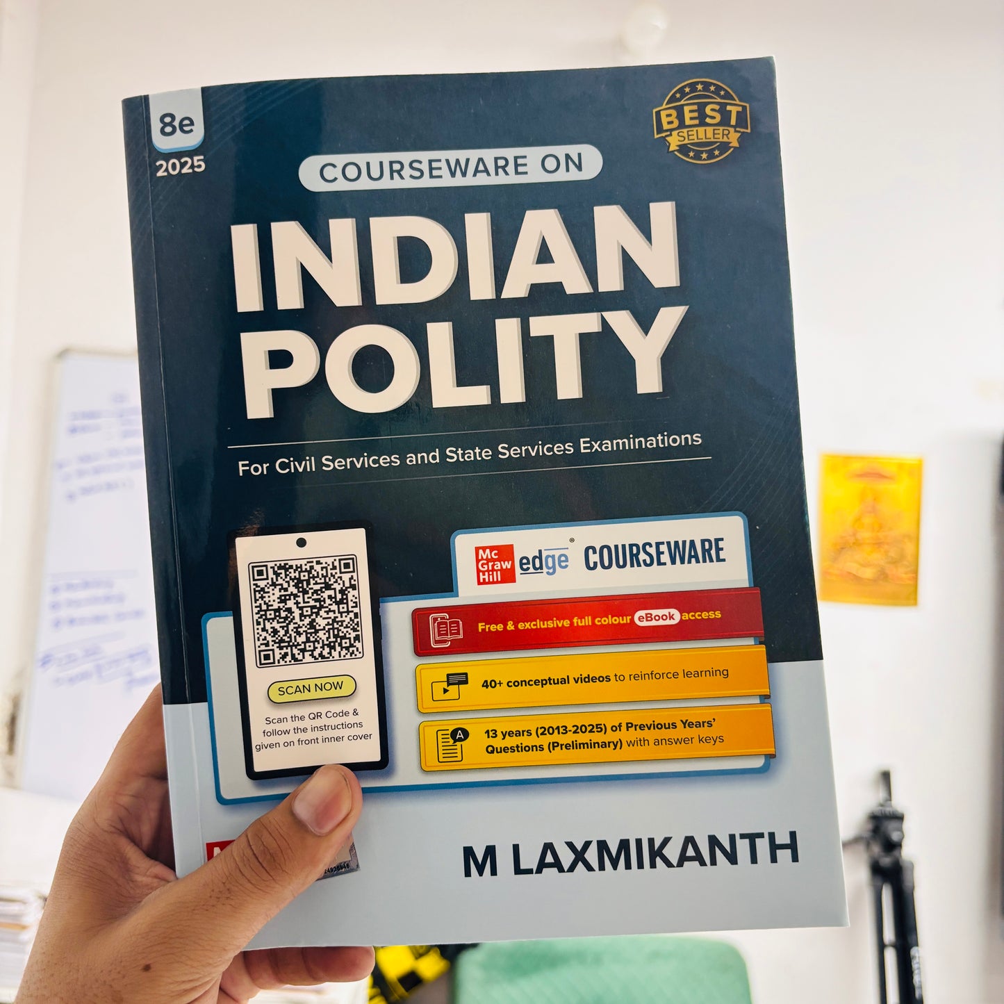 Laxmikanth Polity Book in English - Latest 8th Edition (100% Original Book)