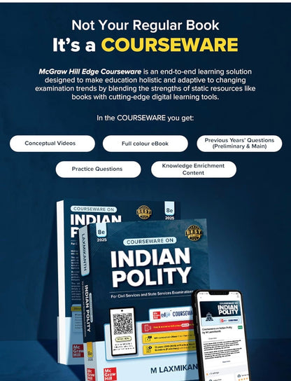 Laxmikanth Polity Book in English - Latest 8th Edition (100% Original Book)