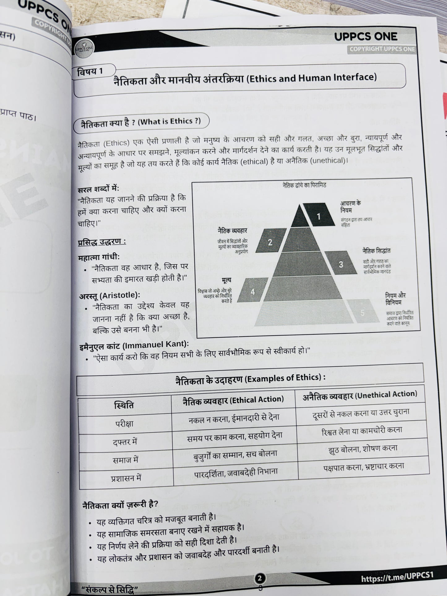 UPPCS One Mains Test Series Notes 2025 (Hindi) | 8 Tests - Hindi Medium