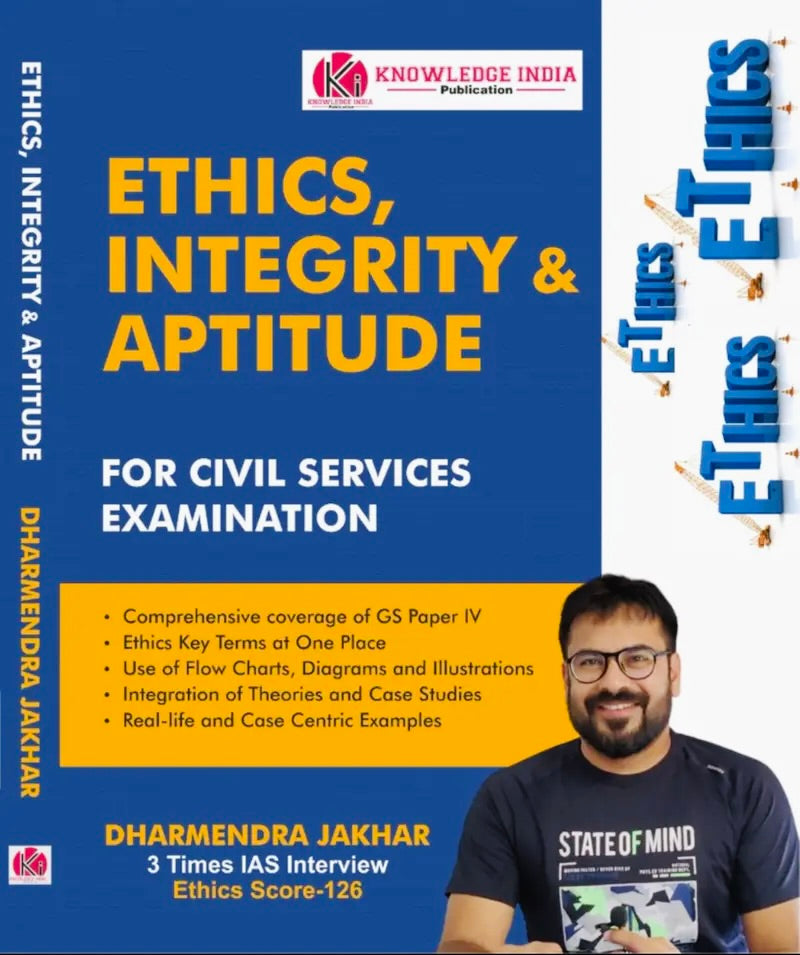 Ethics Book by Dharmendra Jakhar (in English)