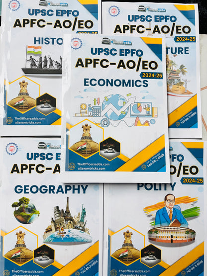 Officers Adda EPFO Complete Notes in English | 18 Booklets