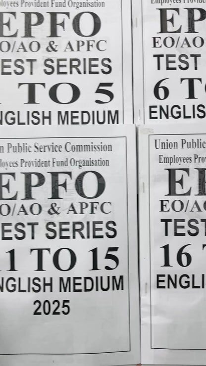 Officers Adda EPFO Test Series - English Medium | 20 Tests